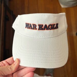 Auburn University visor War Eagle Visor